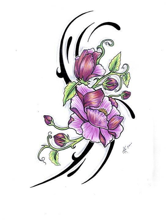 Tattoo Flower Galery - Tattoo Design & Tattoo Drawing Ideas for Men and